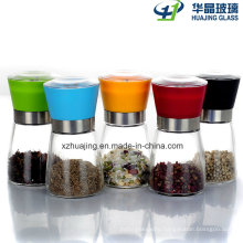 Kitchenwaretransparent Hand Pepper Glass Mill Bottle